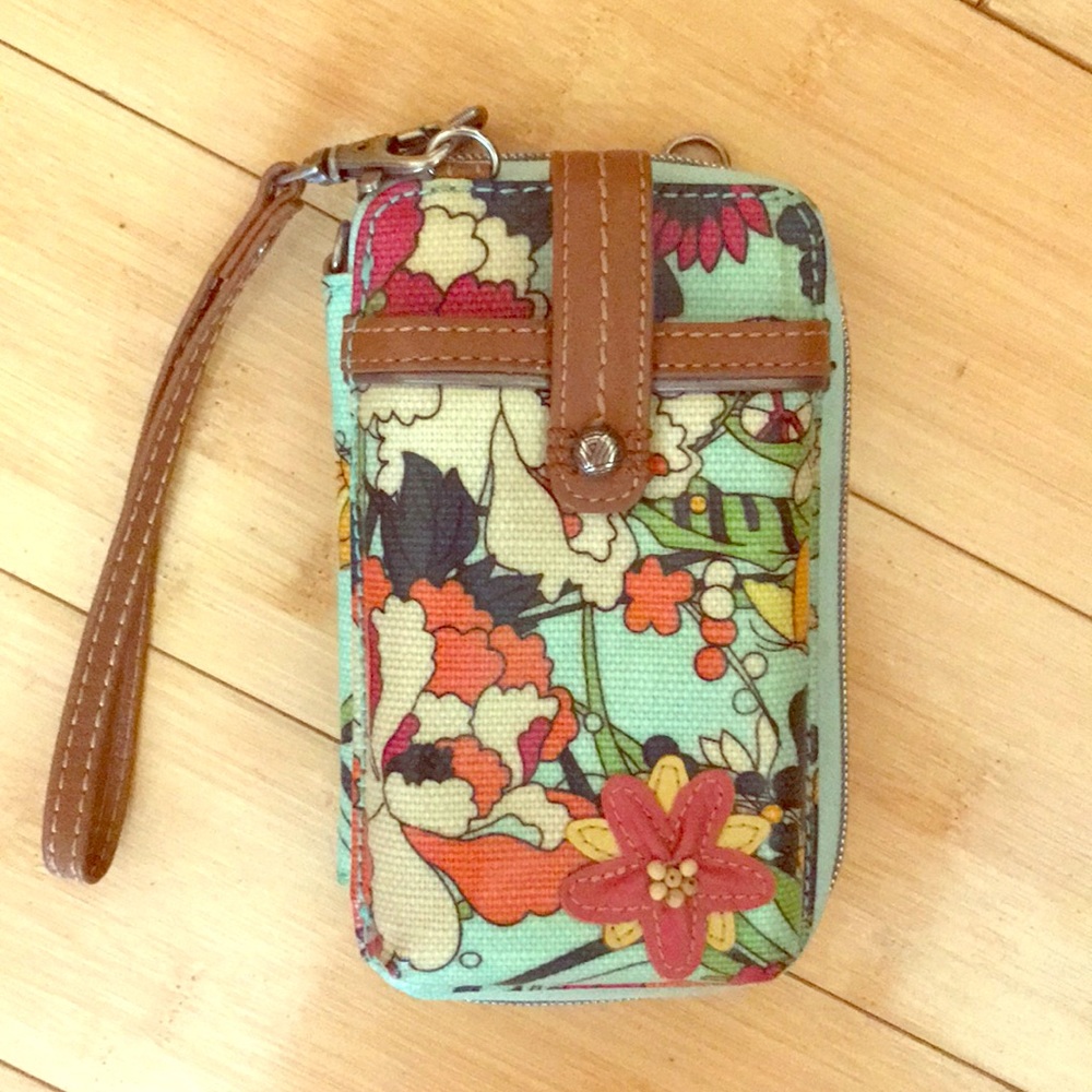 Sakroots Peace Wrist Wallet